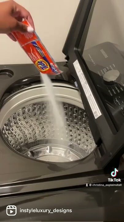 How To Deep Clean Washer!