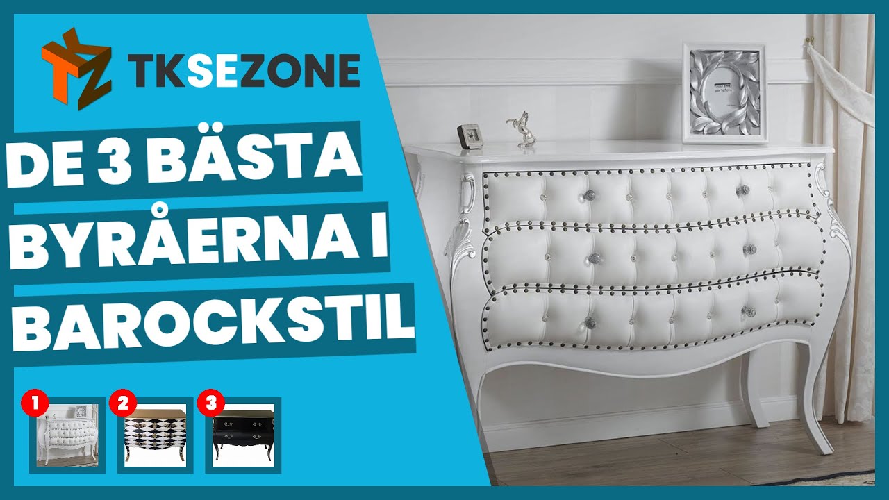 De 3 bästa byråerna i barockstil