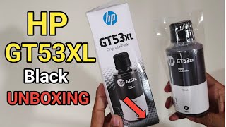 HP GT53 XL Black Ink | Unboxing & Review | Black Origional Ink For HP Printer.