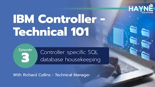 Celebrity IBM Controller - Episode 3: Database optimisation Profile