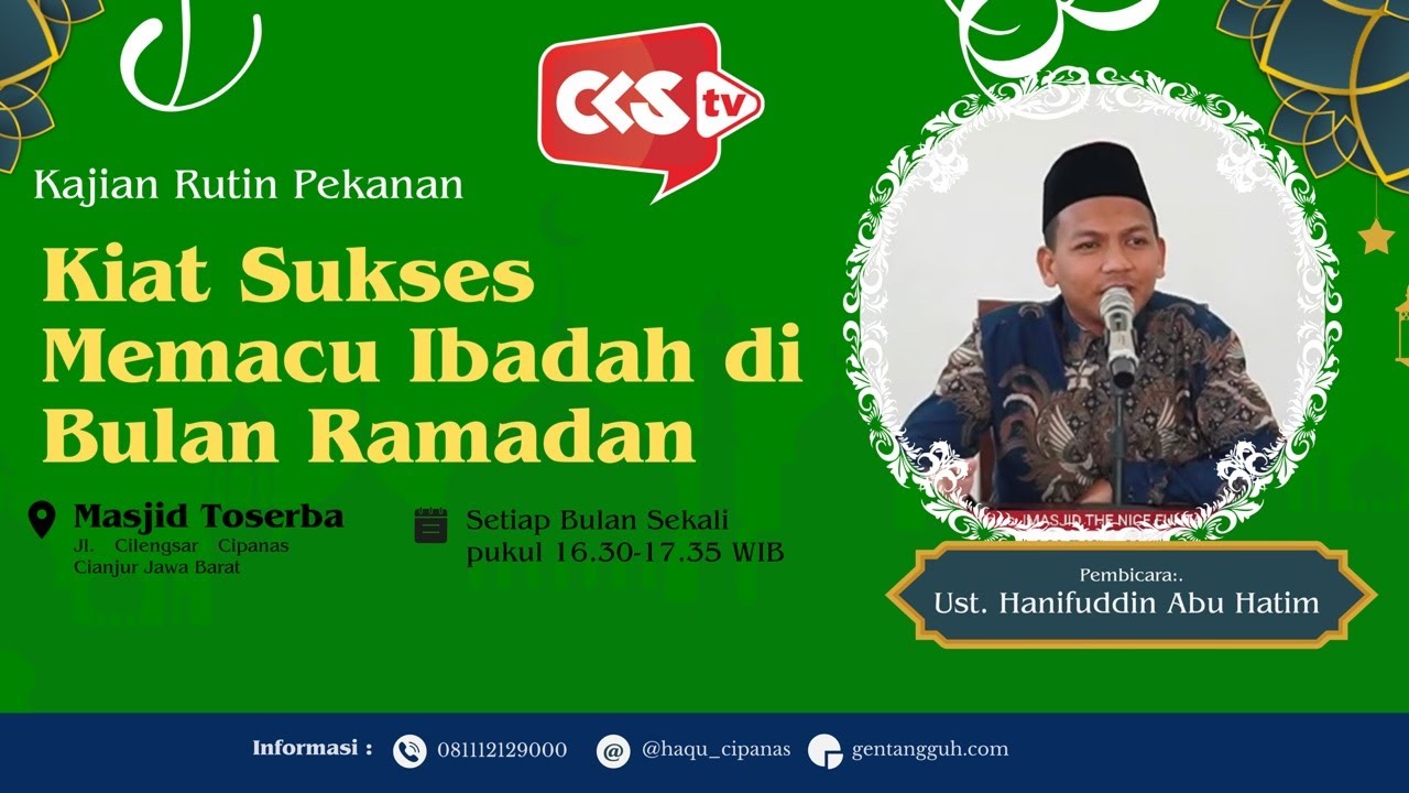 Sukses Memacu Ibadah di Bulan Ramadan 