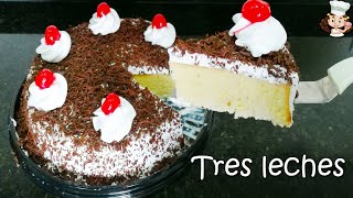 TRES LECHES ÚNICO | TORTA GENOVESA