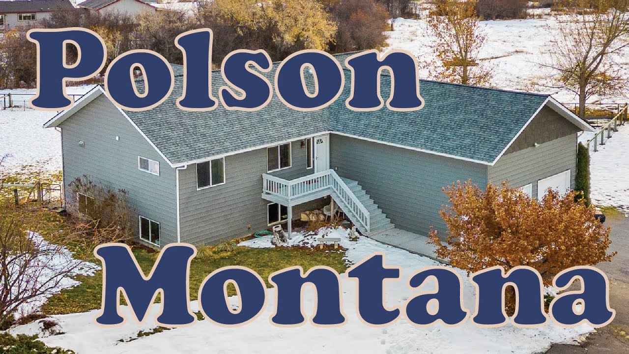 Stunning 5-Bedroom Custom Home in Polson, MT | Mountain Views, Flathead Lake Home Tour