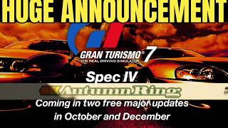 GT7 2 New Tracks, 12 Cars & More, 2 Huge Updates Coming