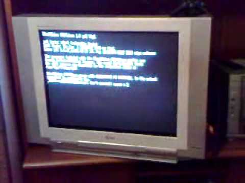 Linux on Slim Playstation 2 - YouTube