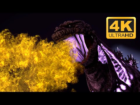 Shin Godzilla (2016) | ATOMIC BREATH scene | 4K [SFM]