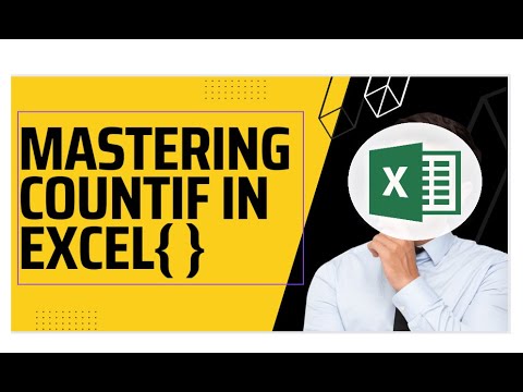 Excel COUNTIF Function: Mastering Data Analysis and Reporting