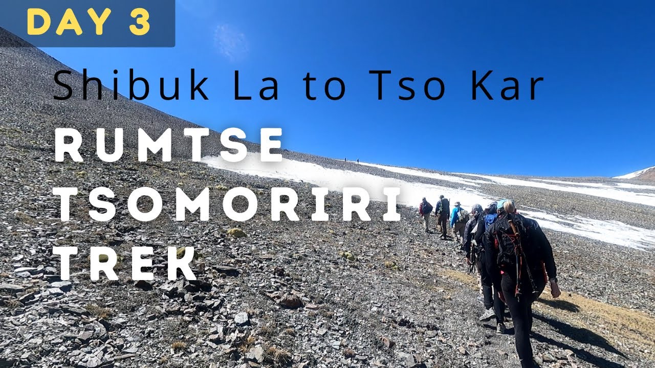 Shibuk La to Pangunagu (Tso Kar) | Rumtse–Tso Moriri Trek Day 3 | 4K Ladakh Scenic Trek