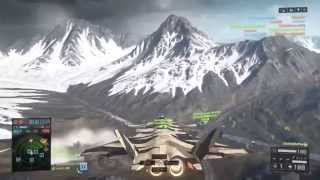 Battlefield 4 (PS4) Online Multiplayer - Stealth Jets Gameplay