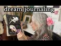 Art Journaling inspired by dream meanings! Let's make some EASY art journal pages together.