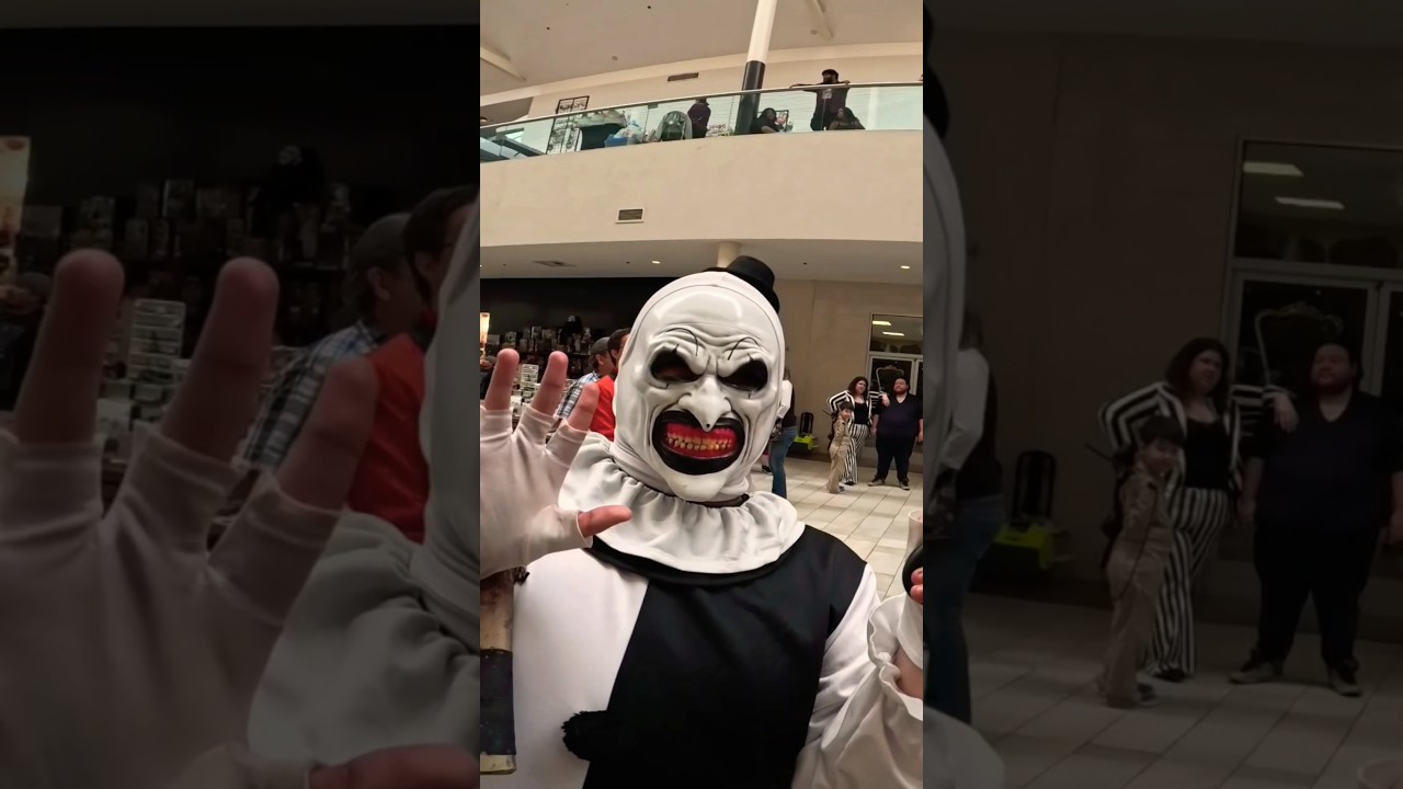 Art the clown 🤡 The Terrifier #movie #horrorshorts #newrelease