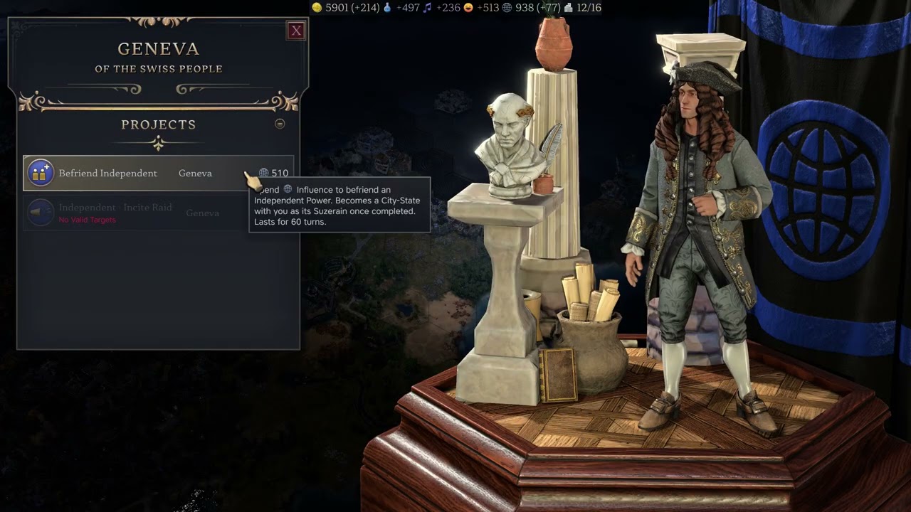 Sid Meier's Civilization VII Trung Diety Modern Age 4K