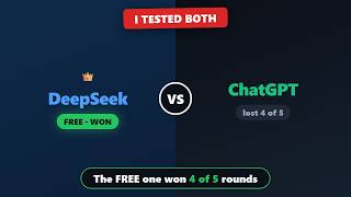 DeepSeek vs ChatGPT (2026): I Tested Both — One Clearly Won