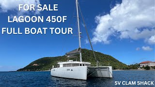 Clam Shack Lagoon 450F For Sale - Full Boat Tour