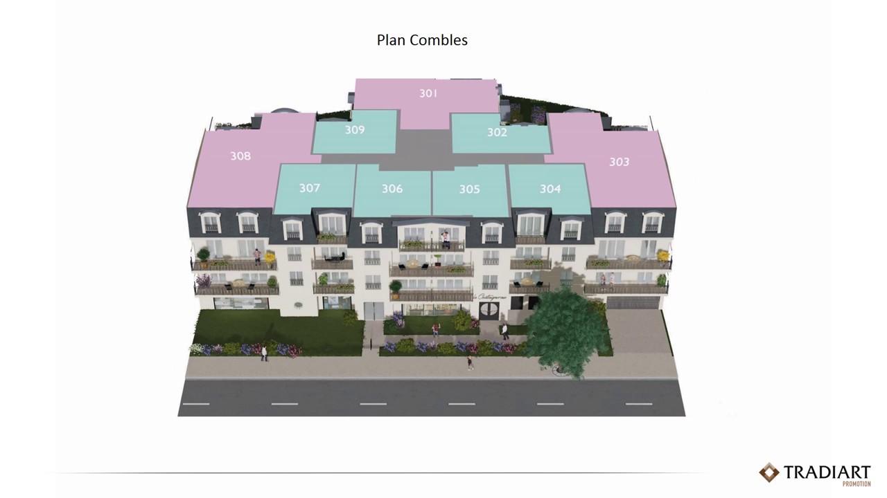 Appartements neufs LA CHÂTAIGNERAIE 91700 Ste Geneviève des bois