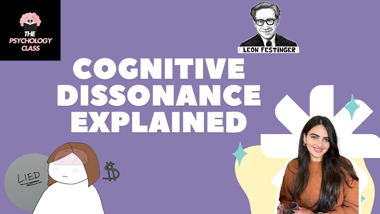COGNITIVE DISSONANCE- LEON FESTINGER EXPLAINED | SOCIAL PSYCHOLOGY