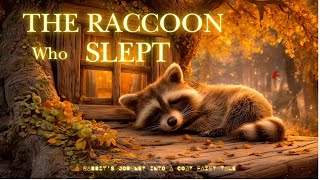The Raccoon Who Slept by the Lantern Window 🍂🌙 | A Cozy Autumn Story for Calm & Sleep