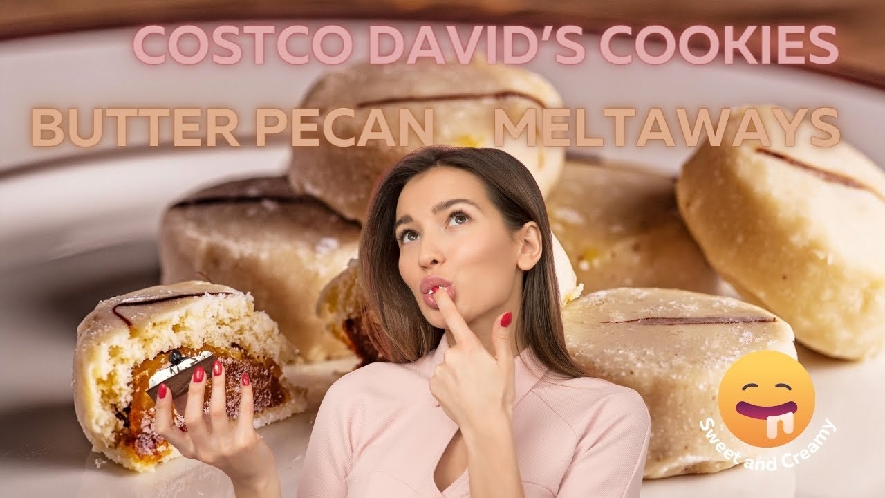 Costco David’s Cookies Butter Pecan Meltaways Review YouTube