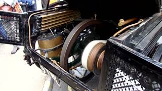 1896 Lutzmann ,1 cylinder,4 HP,Engine Running At The Regent Street Car Show.Sat 6th Nov 2021