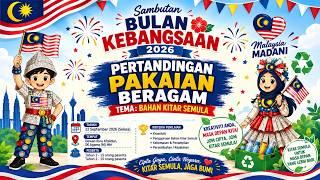 LIVE: PERTANDINGAN PAKAIAN BERAGAM SEMPENA BULAN KEBANGSAAN 2026