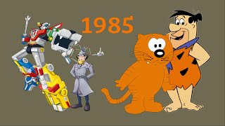 Weekday Cartoon Lineup with commercials (1985)