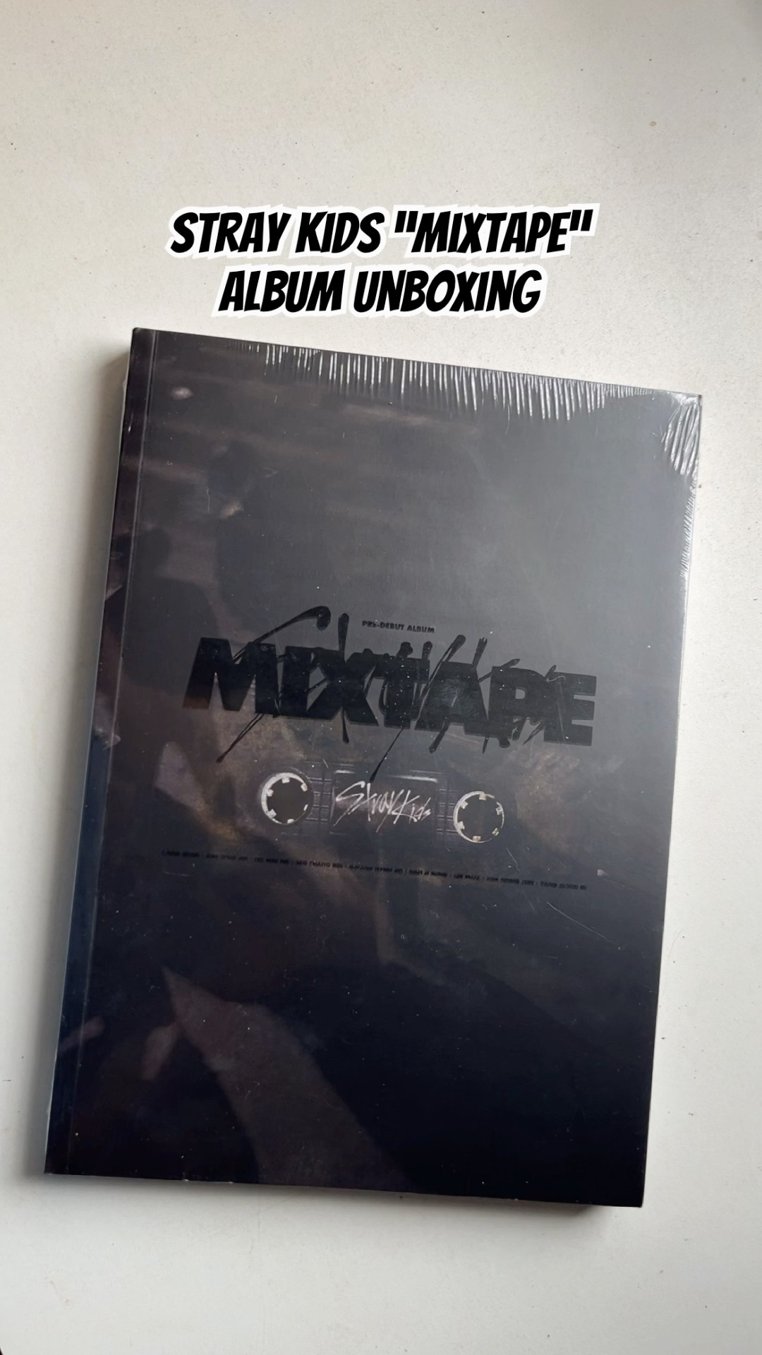 Stray Kids “MIXTAPE” Pre-Debut Album unboxing #straykids #skz
