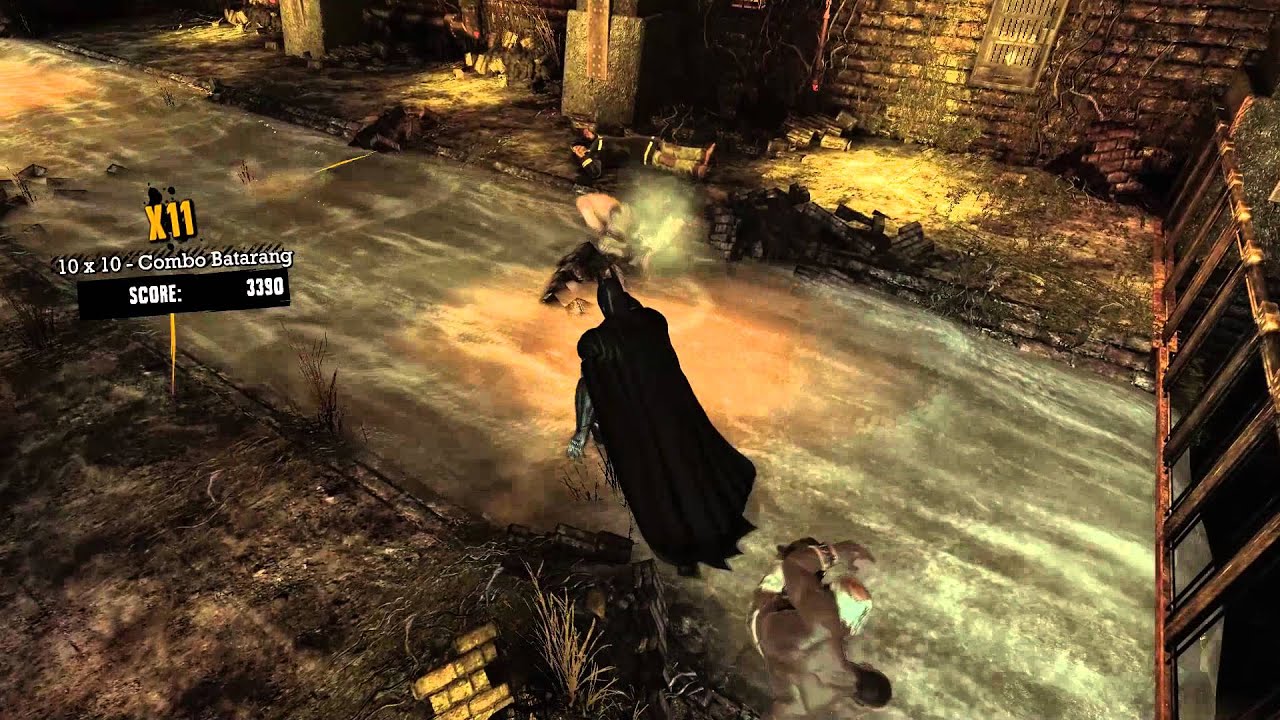 Batman Arkham Asylum - Getting the "Flawless Freeflow Fighter" Achievement - 1080p - 60FPS