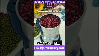 mini grinder machine on@Meesho #meeshoproduct #kitchengadgets #ytshortsvideo