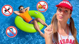 Fun at the Pool! Kids Learn the Pool Rules