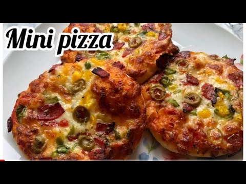 Mini Pizza (cooking with Dua) - YouTube