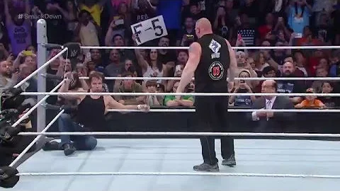 Brock Lesnar Takes Roman Reigns And Dean Ambrose To Suplex City [SPORTSHIGHLIGHTS]