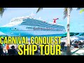 Carnival Conquest Ship Tour in 4 Minutes (2020)