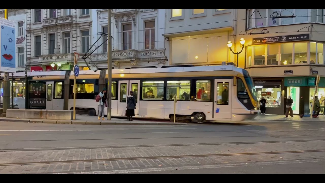 Tram Lijn T8/92/93/97 PCC 7700/T2000/T3000 🚉🚉 720p