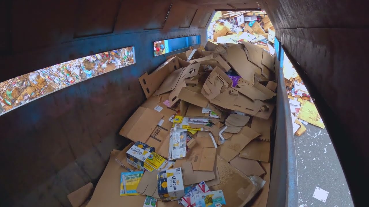 Alaskan Garbage Man - "Old Corrugated Cardboard" (OCC) Dump