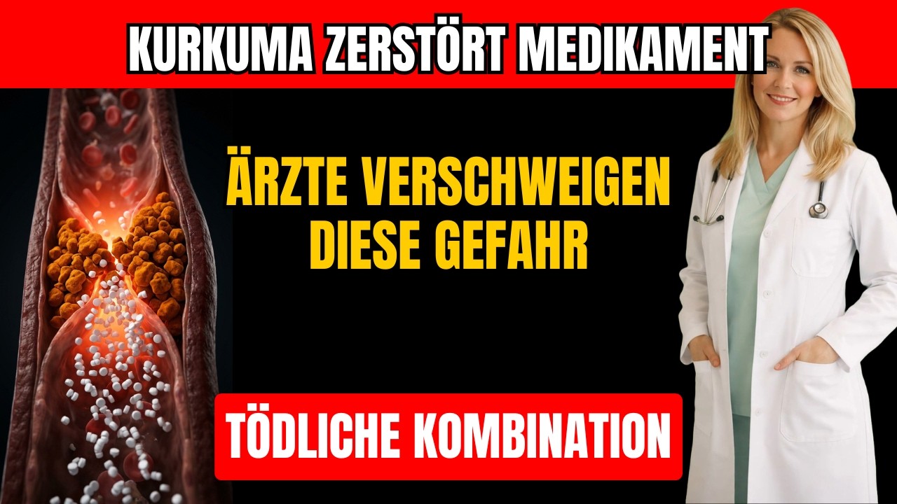 Kurkuma + Amlodipin: Die Gefährliche Kombination die Ärzte Verschweigen | Gesundheit 60+