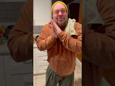 His face at the end