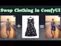 ComfyUI Clothing Swapping: IP-Adapter V2 + FaceDetailer (DeepFashion)