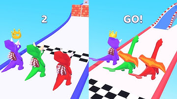 Dino Merge Run - Trailer - Gameplay Android