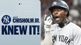 Jazz Chisholm Jr. knew he homered for the second straight night! 💪 | MLB Highlights