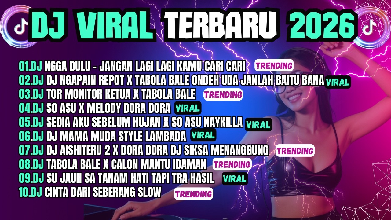KUMPULAN DJ TIKTOK TERBARU 2026 VIRAL 🎵 JANGAN LAGI LAGI KAMU CARI CARI SLOW VIRAL  🎵  FULL SONG MIA