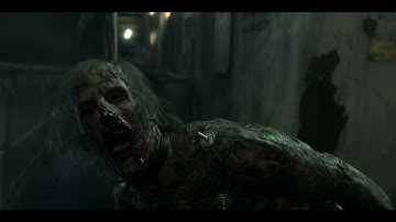 Daryl encounters a running walker