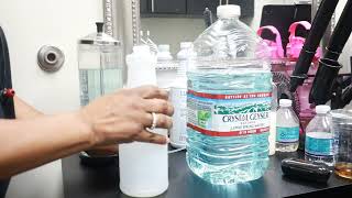 Keep your salon clean 🧼🦠#subscribe #hair #cleaninghack #lucascide