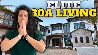 Exclusive Property Tour on 30A Florida | Luxury Home at 75 N Southern Cross Ln