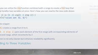 Mastering For Loops with Multiple Variables in Kotlin