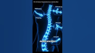 "How Robot Spine Surgery Works 🦾 | 3D Medical Animation"