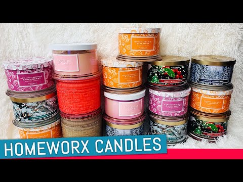 HOMEWORX CANDLES UNBOXING | PART 2