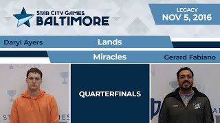 SCGBALT: Quarterfinals - Daryl Ayers vs Gerard Fabiano | Legacy