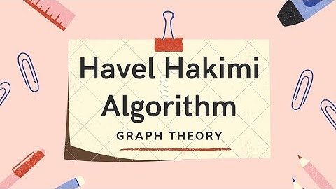 Graph Theory || Havel Hakimi Algorithm || graphic || Degree Sequence