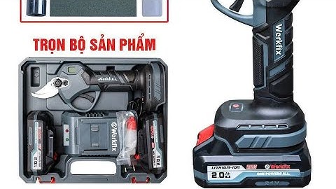 Test máy cắt cành workfix