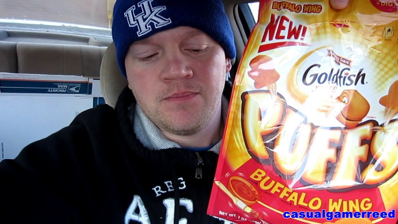 Reed Reviews Goldfish Puffs Buffalo Wing YouTube
